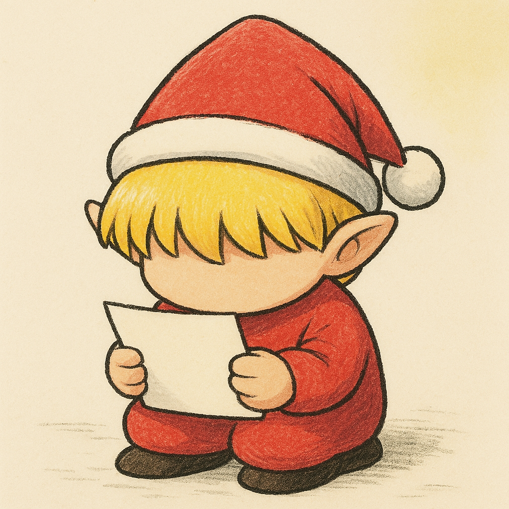 The Scribe in Red